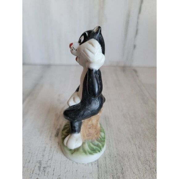 Vintage Looney Tunes 1979 Sylvester cat ceramic figure - Picture 6 of 7